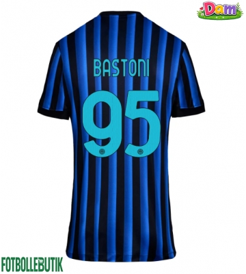Inter Milan Alessandro Bastoni #95 Hemmatröja Kvinnor 2025-26 Kortärmad